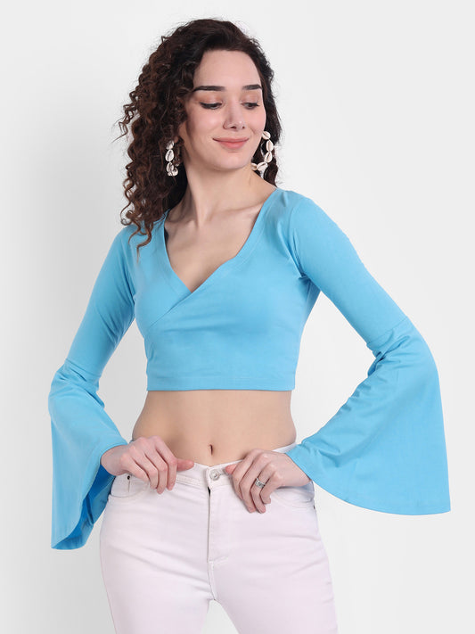 Aqua Splice Top