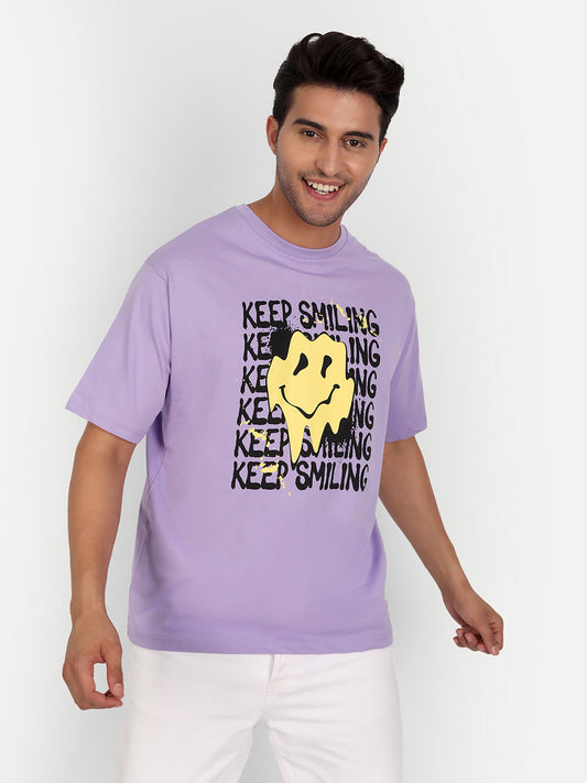 Graphic Drop Shoulder T-Shirt