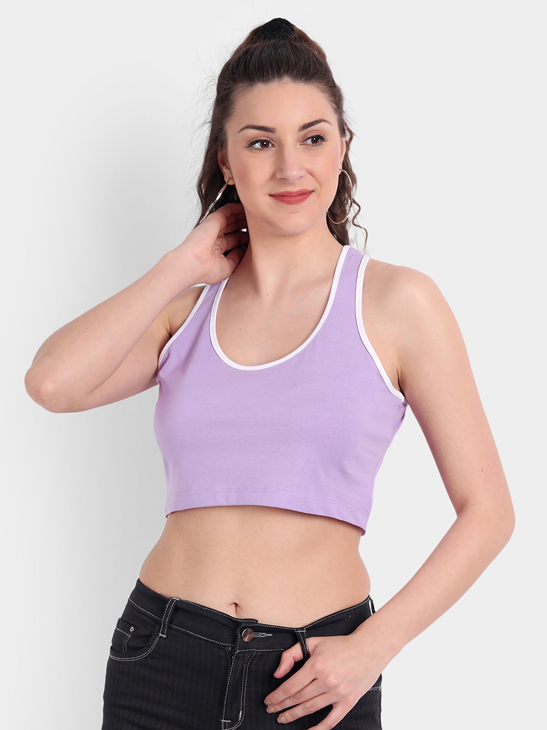Lavender Vest Top
