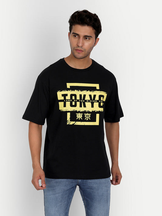 Graphic Drop Shoulder T-Shirt
