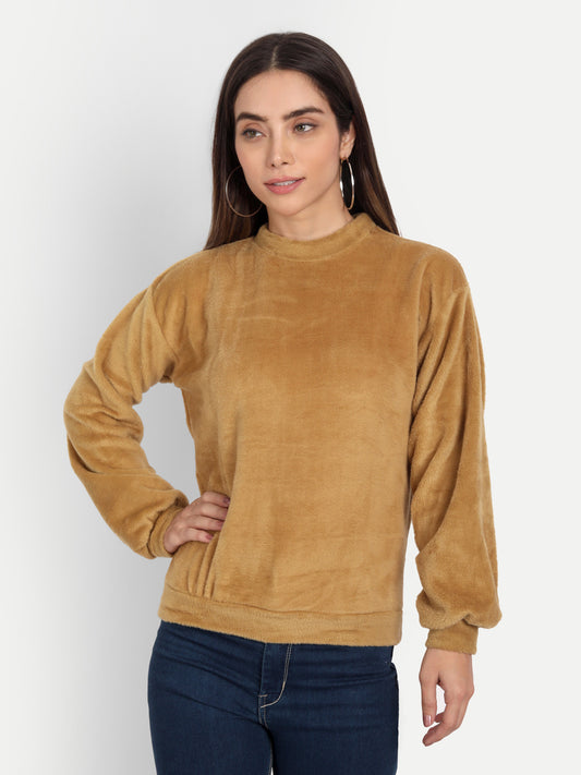 Camel Fur Top