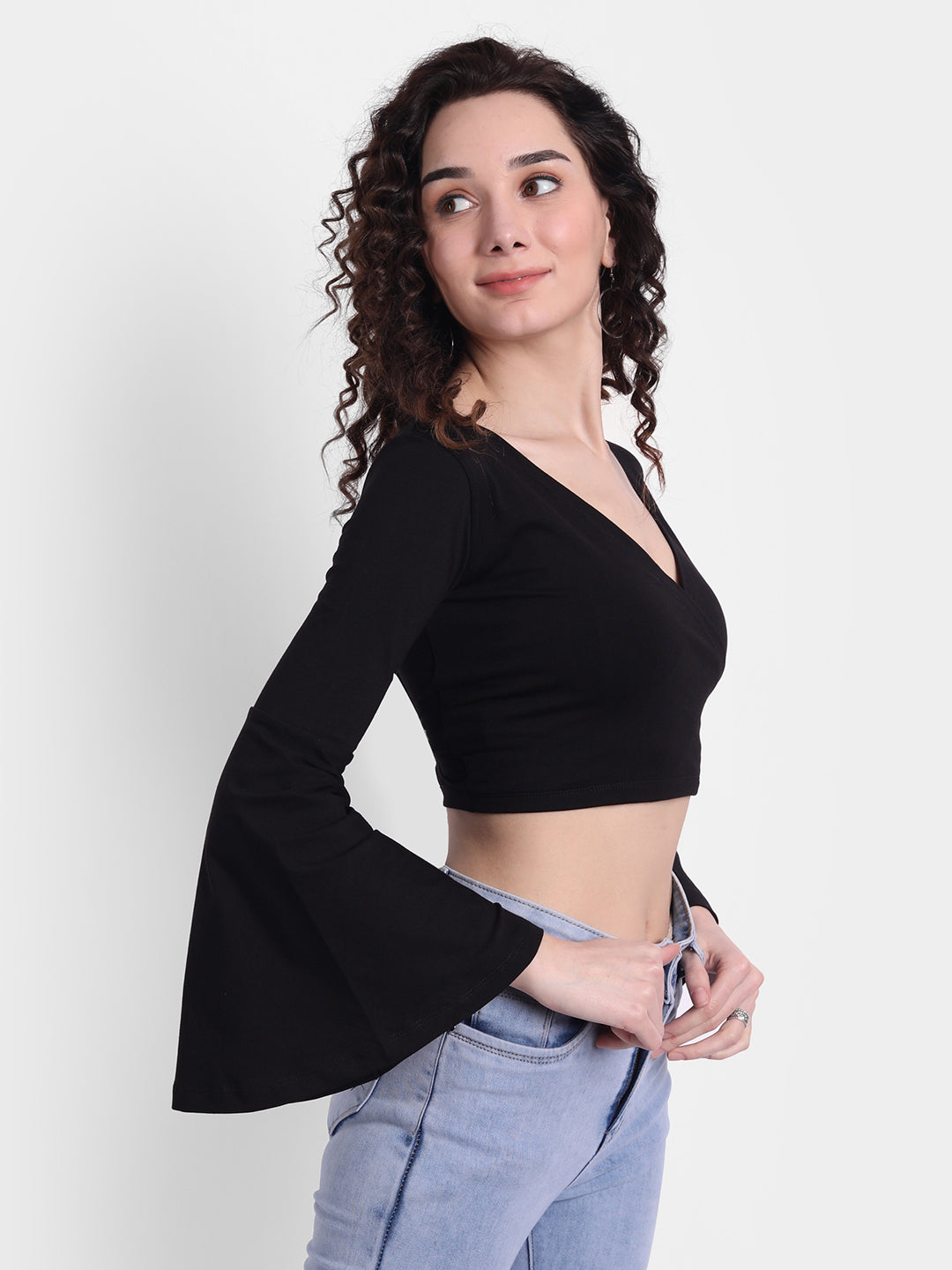Black Splice Top