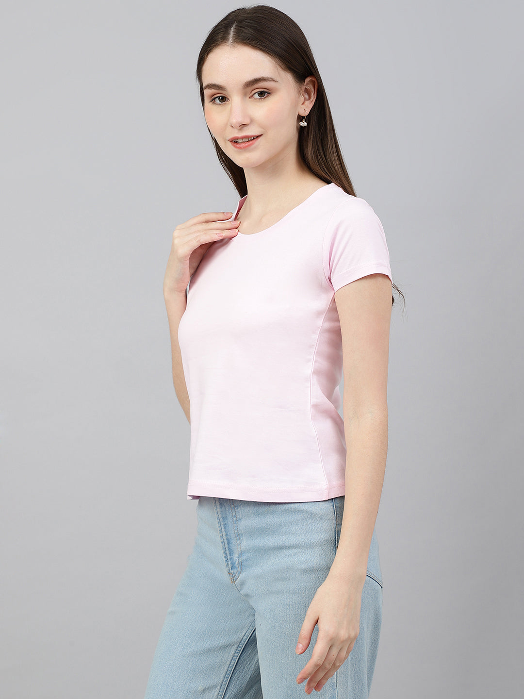 Pink Regular T-Shirt