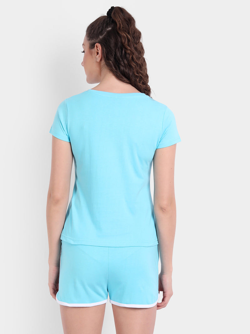 Aqua Co-ord Set