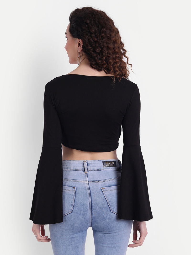 Black Splice Top