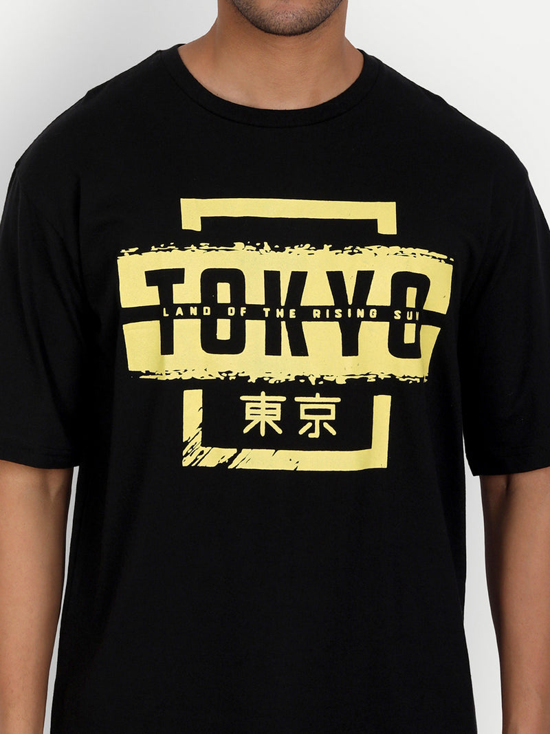 Graphic Drop Shoulder T-Shirt